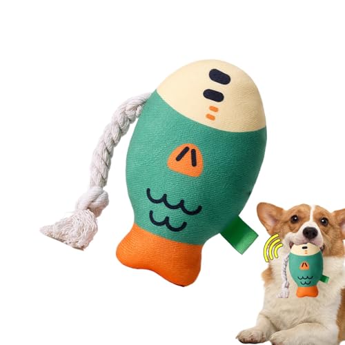 Kauspielzeug aus Plüsch für Hunde, quietschendes Spielzeug für Haustiere, Squeaky Toys Kauspielzeug in Fischform mit Puffkopf | Interaktives Sound-Spielzeug für Hunde, Spielzeug Kauspielzeug aus Plüsch für Hunde, quietschendes Spielzeug für Haustiere, Squeaky Toys Kauspielzeug in Fischform mit Puffkopf | Interaktives Sound-Spielzeug für Hunde, Spielzeug von Générique