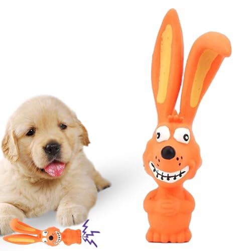 Kauspielzeug für Hunde, aus weichem Gummi, stehender Stock, interaktives Apportierspielzeug für Welpen, langohrenförmiges Tier, langlebiges Beißspielzeug Kauspielzeug für Hunde, aus weichem Gummi, stehender Stock, interaktives Apportierspielzeug für Welpen, langohrenförmiges Tier, langlebiges Beißspielzeug von Générique