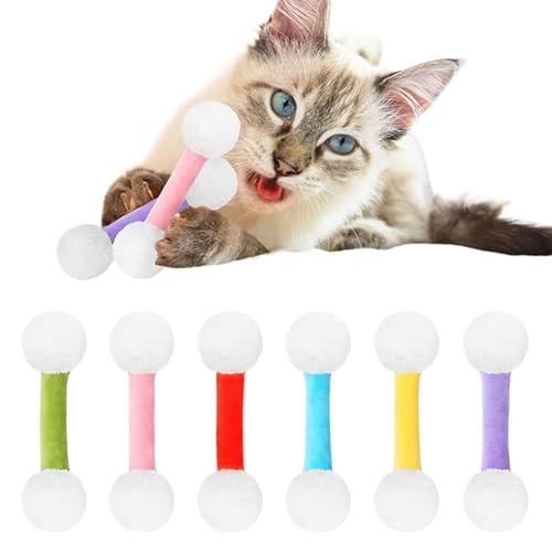 Kauspielzeug für Kätzchen, Katzenspielzeug für den Innenbereich, Spielzeug gegen Langeweile mit Katzenstäbchen für Wohnung drinnen und draußen von Générique