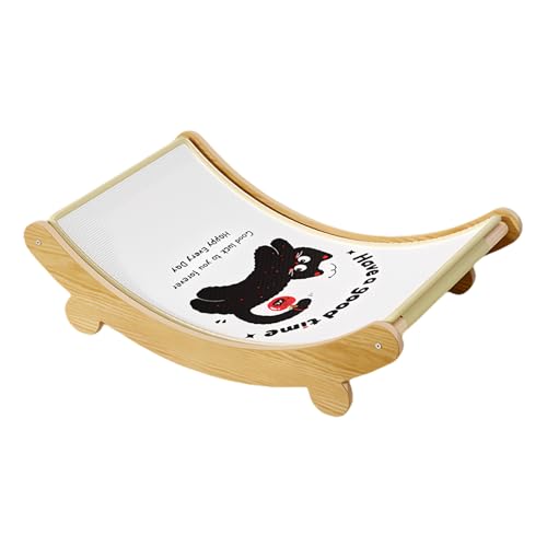 Kratzmatte für Katzen | Horizontale Kratzmatte für Katzen, interaktives Spielzeug, kratzfest, schützt Möbel zum Schärfen von Krallen auf Sofa, Boden, Haus von Générique