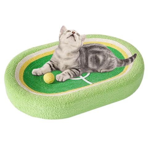 Kratznest für Katzen, Kratzschale für Katzen, ovales Kratzbrett für Katzen | Das Katzenbett aus Sisal, kratzfest, handgefertigt, verschleißfest, schützt Möbel, id Kratznest für Katzen, Kratzschale für Katzen, ovales Kratzbrett für Katzen | Das Katzenbett aus Sisal, kratzfest, handgefertigt, verschleißfest, schützt Möbel, id von Générique
