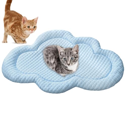 Kühldecke für Hunde, Kühlmatte für Haustiere | Cloud Form Cool Mat Dog Ice Feel Pad, Schlafmatte für Zwinger, tragbares Zubehör für Haustiere Kühldecke für Hunde, Kühlmatte für Haustiere | Cloud Form Cool Mat Dog Ice Feel Pad, Schlafmatte für Zwinger, tragbares Zubehör für Haustiere von Générique