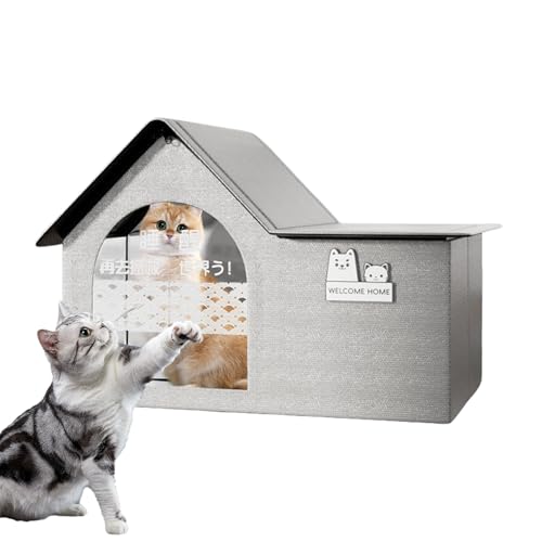 Kühlhaus für Tiere – Eisunterstand für Katzen, Kühlhaus, faltbar, tragbares Zelt, Bett und Höhle für Haustiere, mit Eisbeutel für Terrasse, Reisen, Camping, Balkon Kühlhaus für Tiere – Eisunterstand für Katzen, Kühlhaus, faltbar, tragbares Zelt, Bett und Höhle für Haustiere, mit Eisbeutel für Terrasse, Reisen, Camping, Balkon von Générique