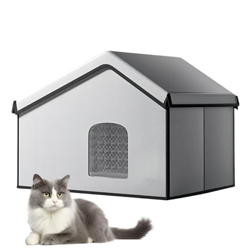 Kühlhaus für Tiere im Freien | isolierte Hundehütte mit Eisbox für den Außenbereich | kühle Tierunterkunft leicht zu reinigen für Garten und Innenbereich Kühlhaus für Tiere im Freien | isolierte Hundehütte mit Eisbox für den Außenbereich | kühle Tierunterkunft leicht zu reinigen für Garten und Innenbereich von Générique