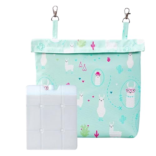 Kühltasche für Tierkäfig, Kühlvorrichtung für Hamsternest, Kühltasche, zum Aufhängen, wiederverwendbar, für Kaninchen, Nagetiere, Meerschweinchen, kleine Tiere von Générique
