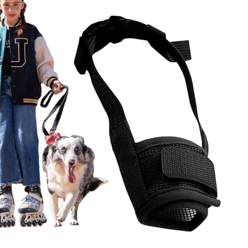 Kurze Schnauze für Hunde, verstellbar und atmungsaktiv, aus weichem Stoff, ideal für kleine und mittelgroße Hunde | Muzle des Anti-Bit-Netzes für die Fellpflege, Spaziergänge, Schrauben Kurze Schnauze für Hunde, verstellbar und atmungsaktiv, aus weichem Stoff, ideal für kleine und mittelgroße Hunde | Muzle des Anti-Bit-Netzes für die Fellpflege, Spaziergänge, Schrauben von Générique