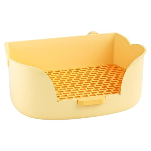 Litter Box, Litter Container, Spray-Proof with semi-Enclosed Design Easy Cleaning Sturdy Design Odor Control Lightweight Material, Training Toilet Pan for Pets Litter Box, Litter Container, Spray-Proof with semi-Enclosed Design Easy Cleaning Sturdy Design Odor Control Lightweight Material, Training Toilet Pan for Pets von Générique