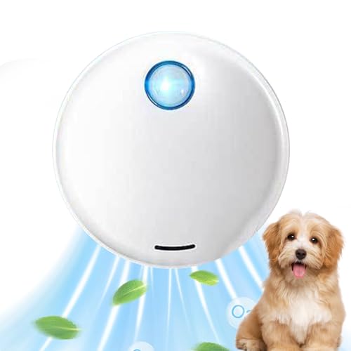 Luftreiniger für Haustiere – Plug in den Katzenstreu-Geruchsentferner, staubfreier Geruchsabsorber | wiederaufladbarer Luftreiniger mit 3000 mAh für die Katzenkiste, das Badezimmer von Générique