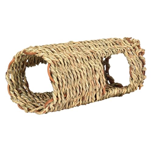 Nager-Tunnelsystem – Organisches Nest, Hamsterlebensraum, handgewebt | Anreicherung des Aktivitätszentrums, niederländischer Schweinefleisch-Tunnel, Chinchilla-Unterschlupf aus Fasern Nager-Tunnelsystem – Organisches Nest, Hamsterlebensraum, handgewebt | Anreicherung des Aktivitätszentrums, niederländischer Schweinefleisch-Tunnel, Chinchilla-Unterschlupf aus Fasern von Générique