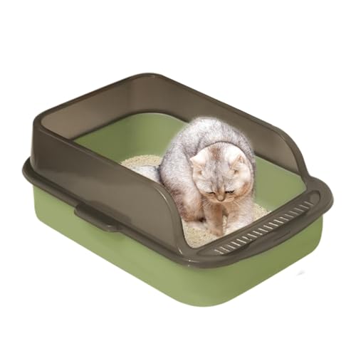 Öffnen Sie die Katzentoilette, öffnen Sie die Katzentoilette, hygienische Open Control Cat Pan, Toilettenartikel für Haustiere, leicht zu reinigende Kätzchentoilette für Kätzchen im Innenbereich, Öffnen Sie die Katzentoilette, öffnen Sie die Katzentoilette, hygienische Open Control Cat Pan, Toilettenartikel für Haustiere, leicht zu reinigende Kätzchentoilette für Kätzchen im Innenbereich, von Générique