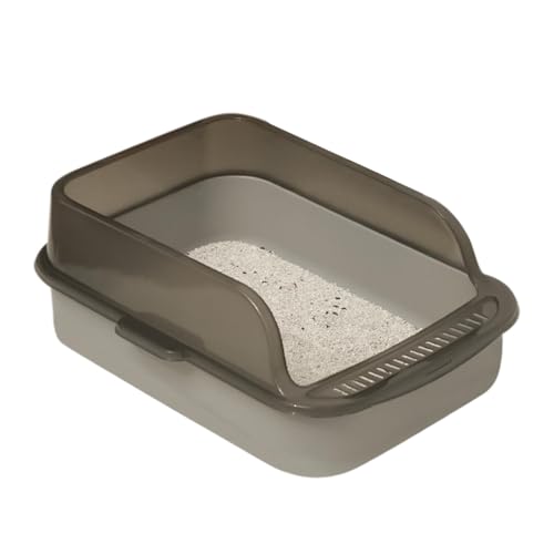 Open Litter Box, Leak-Proof High-Sided Cat Pan, Easy-to-Clean Open Top Kitten Toilet for Indoor Use, Odor Control & Hygienic Design, 39,9 x 11,02 x 5,71 cm Open Litter Box, Leak-Proof High-Sided Cat Pan, Easy-to-Clean Open Top Kitten Toilet for Indoor Use, Odor Control & Hygienic Design, 39,9 x 11,02 x 5,71 cm von Générique