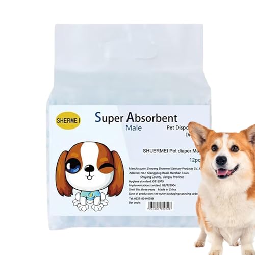 Pet Diaper Pants, Leak-Proof Absorbent Diaper Pants for Male Female Dogs, Dog Diapers, Soft Pet Pee Diapers, Pet Supplies, Dog Pee Diapers for Walking, Moving, Outgoing, Traveling Pet Diaper Pants, Leak-Proof Absorbent Diaper Pants for Male Female Dogs, Dog Diapers, Soft Pet Pee Diapers, Pet Supplies, Dog Pee Diapers for Walking, Moving, Outgoing, Traveling von Générique