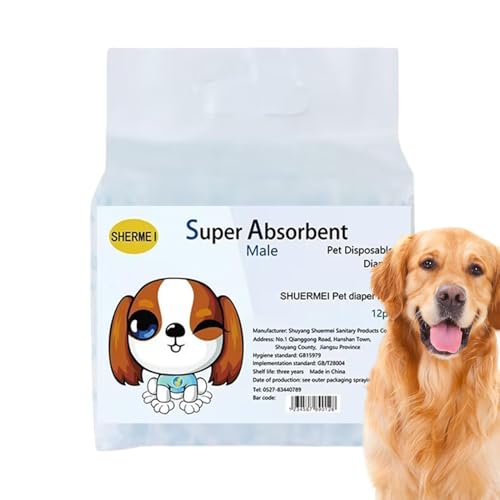 Pet Diapers for Dogs, Leak-Proof Dog Diapers, Absorbent Dog Diapers, Dog Diapers Pants, Pee Diapers for Dogs, Dog Travel Diapers, Dog Period Diapers, Wiederverwendbare Haustierwindeln, Dog Diapers für Pet Diapers for Dogs, Leak-Proof Dog Diapers, Absorbent Dog Diapers, Dog Diapers Pants, Pee Diapers for Dogs, Dog Travel Diapers, Dog Period Diapers, Wiederverwendbare Haustierwindeln, Dog Diapers für von Générique
