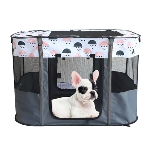 Pet Playpen – Hundespielcen | Katzenbox, tragbar, wiederverwendbar, Käfig für Zwinger, vielseitig und verstellbar von Générique