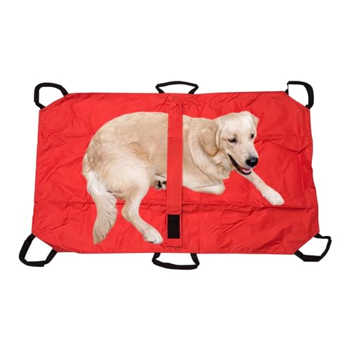 Pet Stretcher, Animal Rescue Carrier, Foldable Transfer Mat with Safety Strap, Lightweight Patient Lift Support for Cat, Puppy, Vet Travel, 47.24 x 29.13 x 1.18 inches Pet Stretcher, Animal Rescue Carrier, Foldable Transfer Mat with Safety Strap, Lightweight Patient Lift Support for Cat, Puppy, Vet Travel, 47.24 x 29.13 x 1.18 inches von Générique