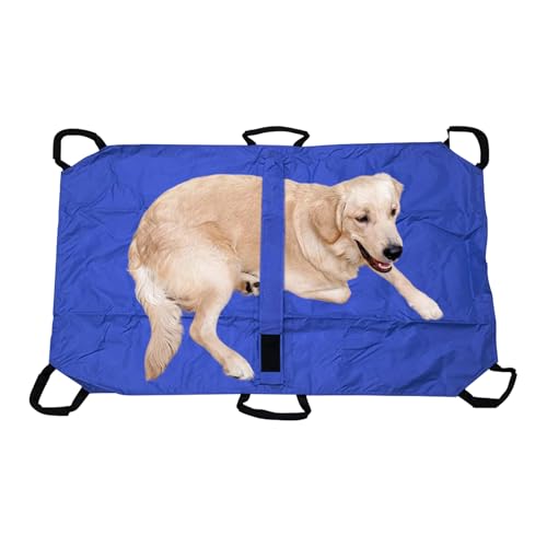 Pet Stretcher, zusammenklappbarer Transportkorb für Puppies und kleine Tiere, multifunktionales Rescue Tool mit Sicherheitsgurt für mittlere bis große Hunde, Katzen und Bunnies, leicht zu von Générique