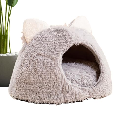 Plush Cat Bed, Katzenhöhle, Haustierbett, Haustierbett, Innen-Katzenbett, Puppy Sleeping Bed, halbgeschlossenes Haustierbett, warmes Haustierbett, Katzenbett, Hunde- und Katzenbett, Cozy Pet Bed Plush Cat Bed, Katzenhöhle, Haustierbett, Haustierbett, Innen-Katzenbett, Puppy Sleeping Bed, halbgeschlossenes Haustierbett, warmes Haustierbett, Katzenbett, Hunde- und Katzenbett, Cozy Pet Bed von Générique