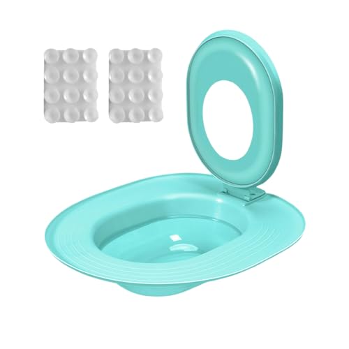 Potty Teaching Seat, Cat Toilet Trainer Kit, 39,9 x 35 cm, Easy Setup Design, langlebiges Material, Training System für Katzen, Apartment, Bad, Haus Potty Teaching Seat, Cat Toilet Trainer Kit, 39,9 x 35 cm, Easy Setup Design, langlebiges Material, Training System für Katzen, Apartment, Bad, Haus von Générique
