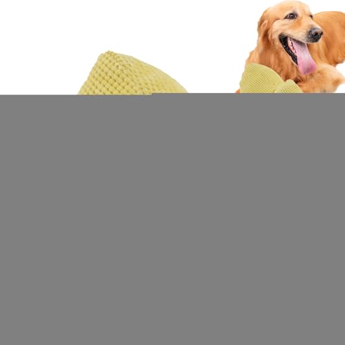 Puppy Duck flauschig – quietschendes Begleiterpreis, weiches Kuschelspielzeug | Plüschspielzeug aus weichem Entenplüsch für Hunde mit bequemem, beruhigendem Material während der Reise Rest Time Indoor von Générique