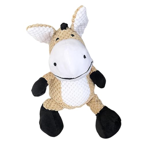 Quietschendes Plüschspielzeug | Knitterer Quietschender Hund | Plüsch-Hundespielzeug | Quietschendes Hundespielzeug für Hunde, unzerstörbares Hundespielzeug, Kauspielzeug für große Hunde, Spielzeug Quietschendes Plüschspielzeug | Knitterer Quietschender Hund | Plüsch-Hundespielzeug | Quietschendes Hundespielzeug für Hunde, unzerstörbares Hundespielzeug, Kauspielzeug für große Hunde, Spielzeug von Générique