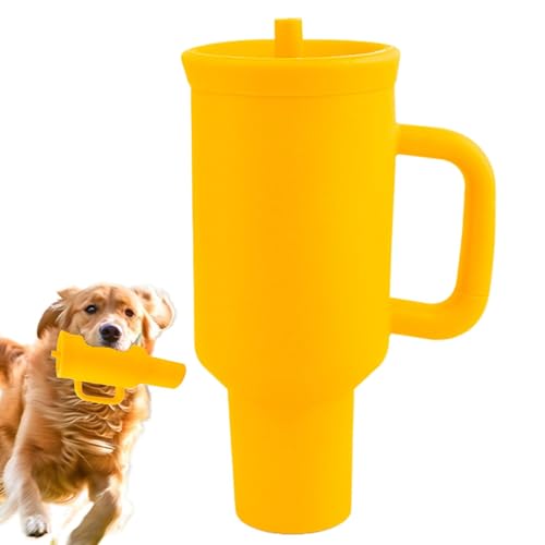 Quietschendes Tassenspielzeug, Flaschenspielzeug für Hunde | Kauspielzeug für Hunde, interaktives Wasserbecher-Spielzeug, lustiges Hundespielzeug mit Vogelgeräuschen für kleine/mittlere Hunde Quietschendes Tassenspielzeug, Flaschenspielzeug für Hunde | Kauspielzeug für Hunde, interaktives Wasserbecher-Spielzeug, lustiges Hundespielzeug mit Vogelgeräuschen für kleine/mittlere Hunde von Générique
