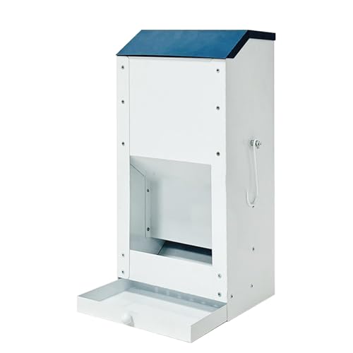Rabbit Feeder für Käfig, Metall Automatische Lebensmittelspender, 16,5 * 12,5 * 34,7 cm / 6,5 * 4,92 * 13,66 Zoll 6 Lbs Große Kapazität, Outdoor Small Animal Feeding Station für Kaninchen Chicks Rabbit Feeder für Käfig, Metall Automatische Lebensmittelspender, 16,5 * 12,5 * 34,7 cm / 6,5 * 4,92 * 13,66 Zoll 6 Lbs Große Kapazität, Outdoor Small Animal Feeding Station für Kaninchen Chicks von Générique