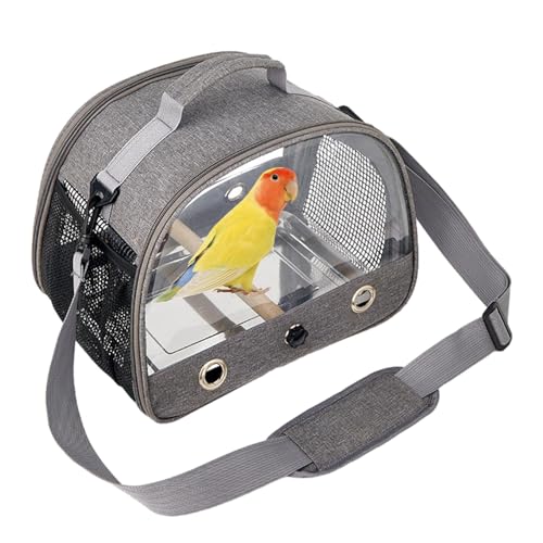 Reisevogelkäfig | Vogelkäfig Reisegepäck Karrot Carrier, tragbarer faltbarer Vogelkäfig mit Stange und Stehplatte, kleine Tragetasche für Haustiere, Halterungen von Générique