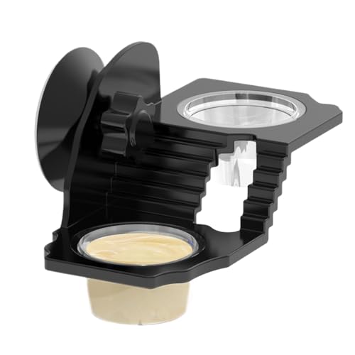 Reptile Feeder Ledge | Wasserschale für Gecko, Futterspender mit Saugnapf, Schüssel für Terrarium, Zubehör für , Schlange Reptile Feeder Ledge | Wasserschale für Gecko, Futterspender mit Saugnapf, Schüssel für Terrarium, Zubehör für , Schlange von Générique