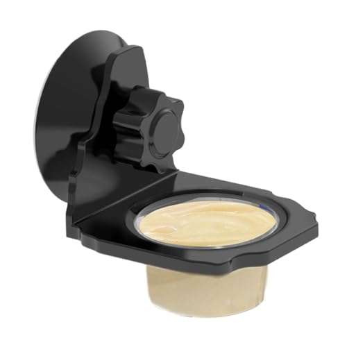 Reptile Feeder Ledge | Wasserschale für Reptilien, Futterspender mit Saugnapf, Schüssel für Terrarium, Zubehör für , Schlange Reptile Feeder Ledge | Wasserschale für Reptilien, Futterspender mit Saugnapf, Schüssel für Terrarium, Zubehör für , Schlange von Générique
