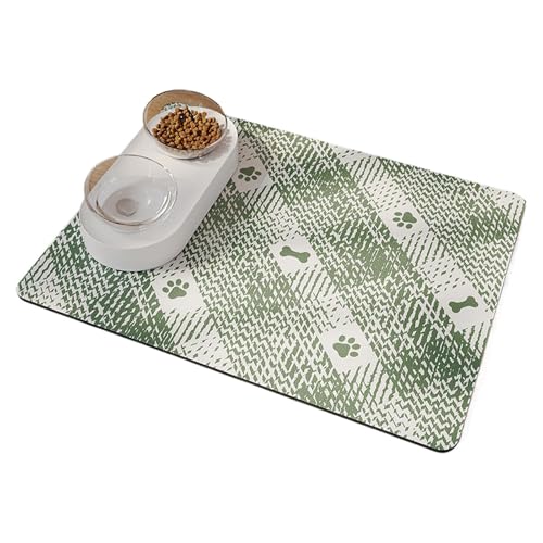 Rutschhemmende Haustier-Federmatte, wasserdicht, saugfähig für Hunde und Kätzchen, schnell trocknendes Wasserspender-Rug, wasserfest, für Zuhause, Keeps Floors Clean Rutschhemmende Haustier-Federmatte, wasserdicht, saugfähig für Hunde und Kätzchen, schnell trocknendes Wasserspender-Rug, wasserfest, für Zuhause, Keeps Floors Clean von Générique
