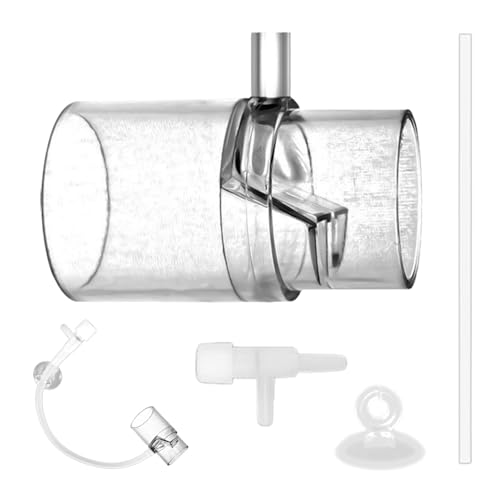 Sauerstoff-Ausgangsfilter für Aquarien – Luft für Aquarien ohne Strom, Zubehör mit verstellbarem Durchfluss für Filter, Außenbecken, Habitat Axolotl und Hydrokultur von Générique