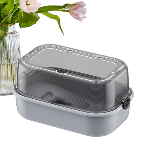 Schildkrötentank-Set – Multifunktionsbereich, prächtiger Lebensraum, unterer Auspuff für Bask-Stadion, Turtle Terra Kit | Anzeige des kompletten Wasserschildkröten-Kits, Aquarium-Set für die T von Générique