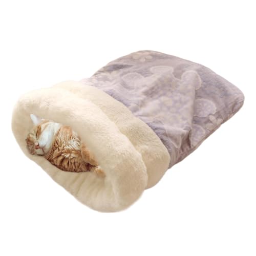 Schlafsack für Katzen, Schlafsack für Katzen | Schlafsack aus weichem Plüsch für Haustiere – Warmer Plüsch-Katzenbett für Katzen, Kätzchen und Welpen, Schlafsack Schlafsack für Katzen, Schlafsack für Katzen | Schlafsack aus weichem Plüsch für Haustiere – Warmer Plüsch-Katzenbett für Katzen, Kätzchen und Welpen, Schlafsack von Générique