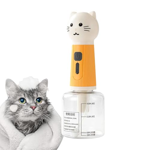 Shampoo-Sprühgerät für Hunde | Elektrischer Bad-Sprüher für Hunde, wiederaufladbar über USB | Automatischer Schaumspender für Haustiere für den Innenbereich Shampoo-Sprühgerät für Hunde | Elektrischer Bad-Sprüher für Hunde, wiederaufladbar über USB | Automatischer Schaumspender für Haustiere für den Innenbereich von Générique