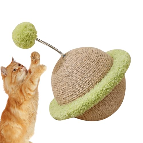 Sisal Ball Cat Scratcher, Toy Sisal Scratching Ball, Self-Entertainment Pet Training Plaything, 35 x 12 cm Ideal for Home Furniture Protection and Active Play Sisal Ball Cat Scratcher, Toy Sisal Scratching Ball, Self-Entertainment Pet Training Plaything, 35 x 12 cm Ideal for Home Furniture Protection and Active Play von Générique