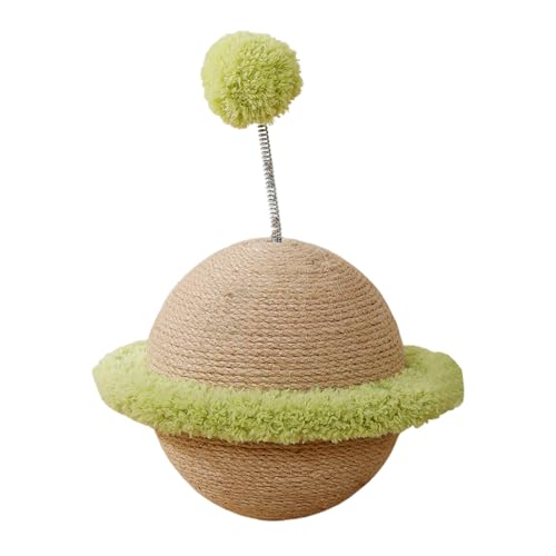 Sisal Cat Scratching Ball, Cat Scratcher, Cat Scratch Toy mit Ball Teaser | Kontrolle von Spielzeug für Haustiere zum Schutz von Möbeln zu Hause von Générique