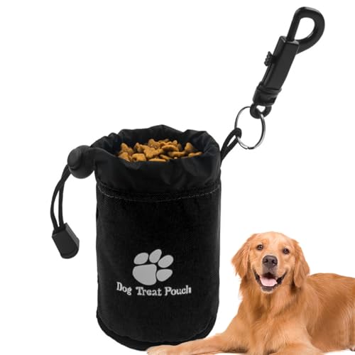 Snack-Spender für Haustiere – Freihändige Soupper, mit Leinen-Clip, weich einstellbares Gehäuse | Kompakter Futter-Organizer für Spaziergänge von Hunden, San von Générique
