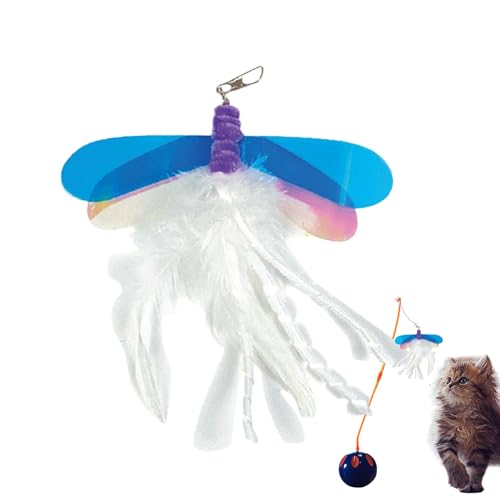 Tie Spring Toys Prime-Prime, Sett Cat Interaktives Set | Frühlingsspielzeug für Katzen im Innenbereich, spannende Jagdübung, interaktiver Spielzustand, Federteaser für Katzen Tie Spring Toys Prime-Prime, Sett Cat Interaktives Set | Frühlingsspielzeug für Katzen im Innenbereich, spannende Jagdübung, interaktiver Spielzustand, Federteaser für Katzen von Générique