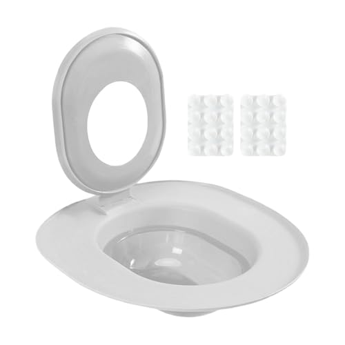 Toilettentrainer-Set für Katzen, Trainingssystem in Hallen, 39 x 35 x 40 x 40 cm, Katzenstreu-Werkzeug mit Tassenbasis, kein Bohrdesign, perfekt für eine Wohnung von von Générique