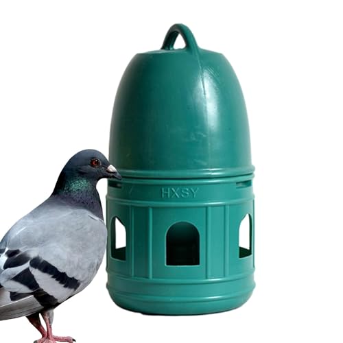 Tränke für Tauben, Vogeltränke, automatischer Wasserspender, Futterspender für Vögel, Haustierbedarf, große Kapazität, mit Griff oben, für Wachtel, P von Générique
