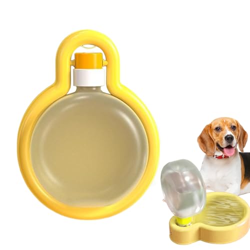 Tragbare Hunde-Trinkflasche – BPA-freier Becher, Tragegurt | Wasserspender für Haustiere zum Spazierengehen, Reisen im Auto, Camping, Verbraucherwerkzeug Tragbare Hunde-Trinkflasche – BPA-freier Becher, Tragegurt | Wasserspender für Haustiere zum Spazierengehen, Reisen im Auto, Camping, Verbraucherwerkzeug von Générique