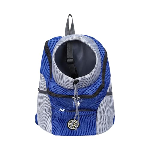 Tragbarer Reiserucksack für Haustiere, doppelte Schulter atmungsaktive Netz-Tragetasche mit Ausgangskopf Design für kleine Hunde, Katzen, ch von Générique