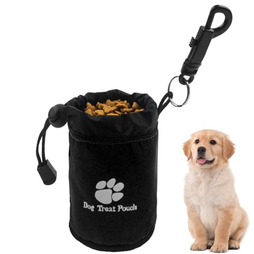Trainingsdaumen für Hunde – verstellbare Snack-Aufbewahrungstasche mit Kordelverschluss, Futterbehälter für Haustiere für Training an der Leine | Zubehör für Welpen von Générique