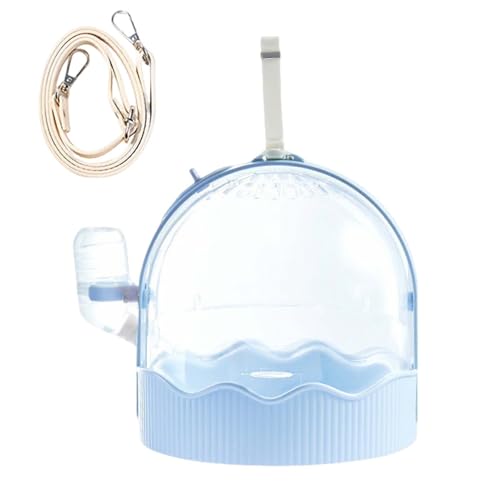 Transportbox für Kleintiere | Hamsterkäfig tragbar mit verstellbarem Schultergurt – Zubehör für Haustiere für drinnen und draußen, Garten, Hof, Terrasse Transportbox für Kleintiere | Hamsterkäfig tragbar mit verstellbarem Schultergurt – Zubehör für Haustiere für drinnen und draußen, Garten, Hof, Terrasse von Générique