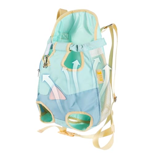Transportrucksack für Haustiere – faltbarer Katzenreiserucksack, atmungsaktiv, Reisepaket für Outdoor-Aktivitäten, Camping und Spazierengehen von Générique