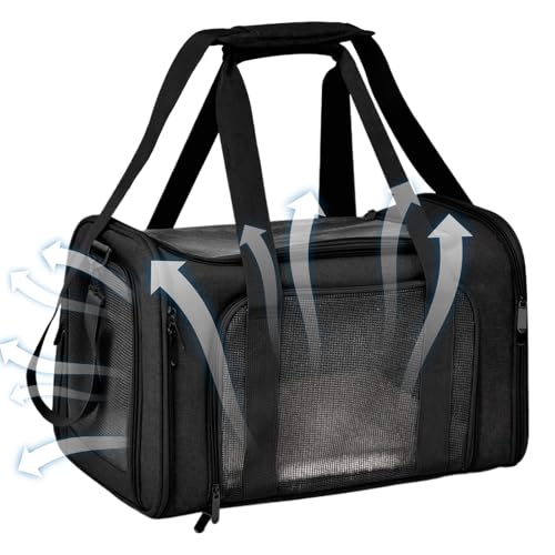 Transporttasche für Haustiere, Transporttasche für kleine Katzen | Atmungsaktive Katzentasche, für Reisen, weiche Tragetasche für Haustiere, faltbare und tragbare Reisetasche Transporttasche für Haustiere, Transporttasche für kleine Katzen | Atmungsaktive Katzentasche, für Reisen, weiche Tragetasche für Haustiere, faltbare und tragbare Reisetasche von Générique