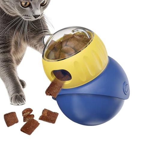 Treat Dispensing Ball, Cat Slow Feeder, Refillable Adjustable Food Toy, Leaking Ball Pet Feeders for Puppy Training, Bereicherung und Interactive Feeding Sessions Treat Dispensing Ball, Cat Slow Feeder, Refillable Adjustable Food Toy, Leaking Ball Pet Feeders for Puppy Training, Bereicherung und Interactive Feeding Sessions von Générique