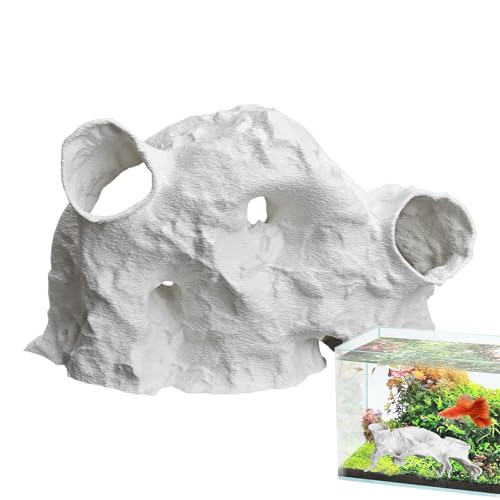 Tunnel für Aquarium – Spielzeug für Betta Fischhöhle Aquarium – dekorativer Unterschlupf für Spiel Erholung Haus Wohnzimmer | Landschaftsbau Ecke Süßwasser Salzwasser Tunnel für Aquarium – Spielzeug für Betta Fischhöhle Aquarium – dekorativer Unterschlupf für Spiel Erholung Haus Wohnzimmer | Landschaftsbau Ecke Süßwasser Salzwasser von Générique