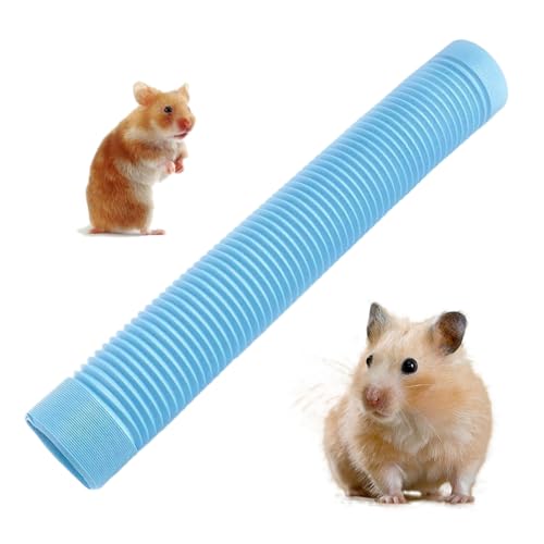 Tunnel für Hamster, faltbar, für kleine Tiere | weiches Kauspielzeug für Kleintiere | Trainingsausrüstung für Chinchillas, Igel, Kaninchen, Hamster Tunnel für Hamster, faltbar, für kleine Tiere | weiches Kauspielzeug für Kleintiere | Trainingsausrüstung für Chinchillas, Igel, Kaninchen, Hamster von Générique