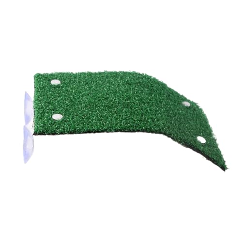 Turtle Basking Dock, Tank Basking Area, Reptile Ramp Decoration, Simulation Grass Resting Space for Terrapin, Hotel Balcony and Living Room Setup, Small, Medium, Large von Générique